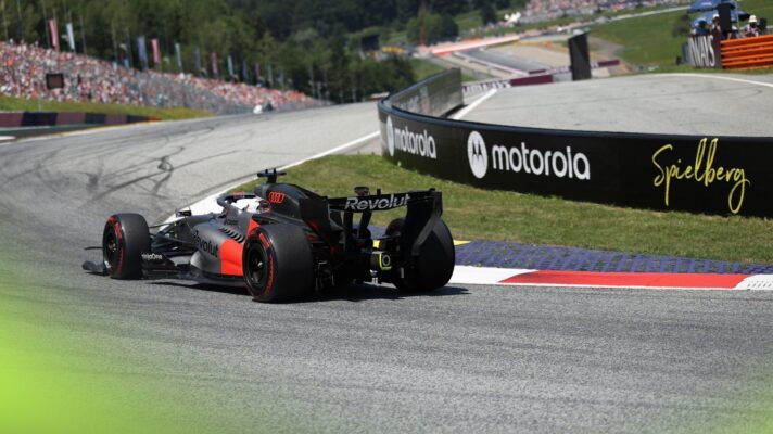 Complete results from qualifying for the Austrian Grand Prix.