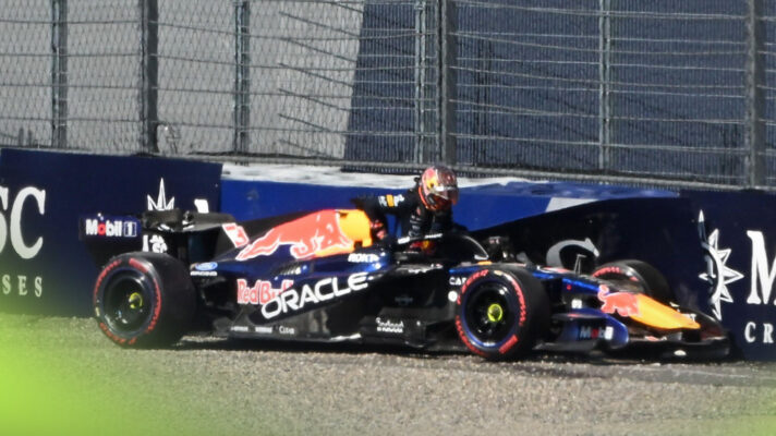 Max Verstappen triggered yellow flags as he crashed out of qualifying for the Austrian GP.