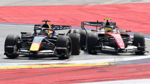 Untelevised Hamilton v Verstappen captures post-Austrian GP battle exchange