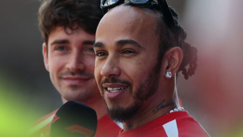 Lewis Hamilton Ferrari privilege uncovered in hilarious Leclerc exchange