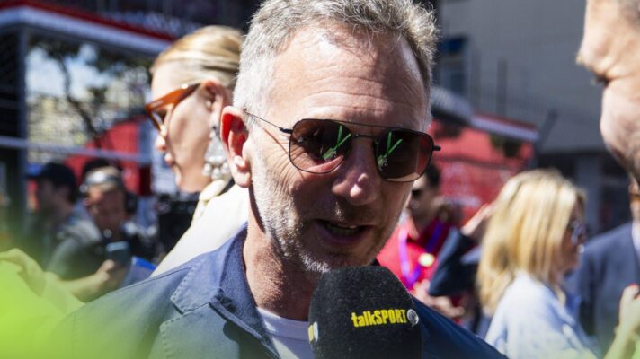Former Red Bull F1 team boss Christian Horner pictured at the 2026 Monaco ePrix