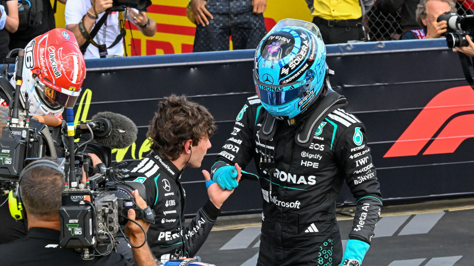 Russell quali theory that’s allowing Antonelli to ‘manipulate’ race starts