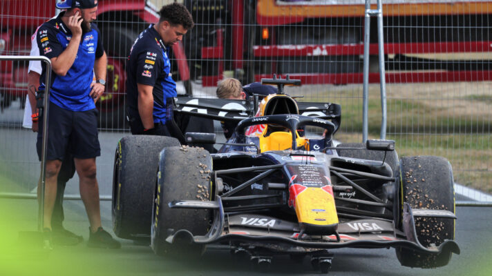 Max Verstappen fumed after crashing out of the British GP.