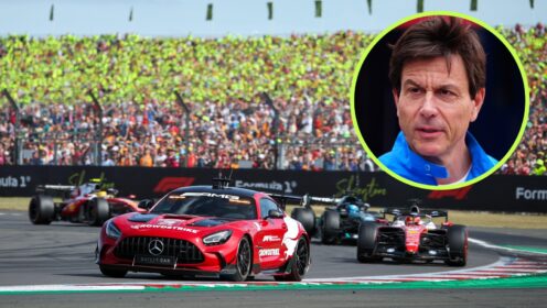 Toto Wolff makes Abu Dhabi ’21 comparison in reaction to Silverstone safety car finish