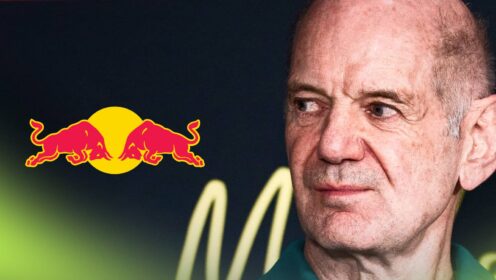 Adrian Newey holds Red Bull RB22 inspection at British Grand Prix