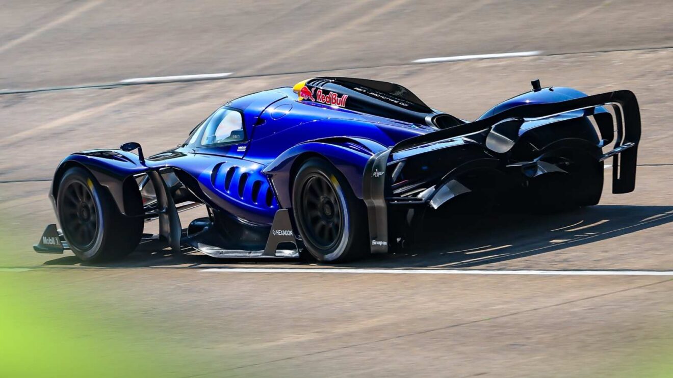 Adrian Newey Red Bull RB17 design hits the track.