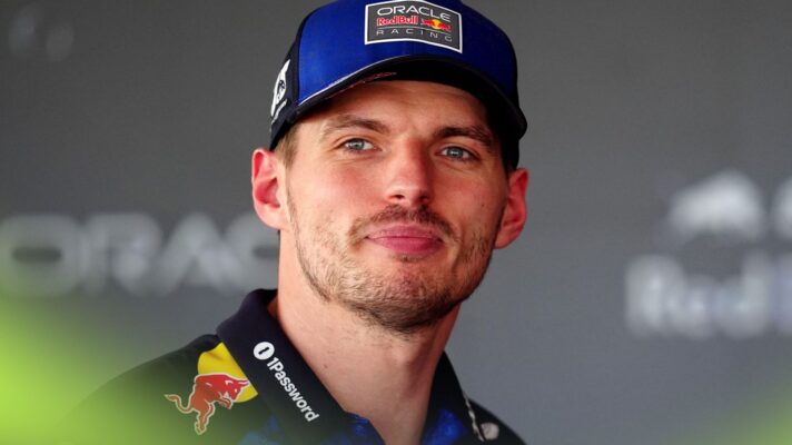 Red Bull driver Max Verstappen pictured at the 2026 British Grand Prix
