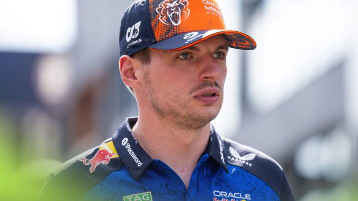 Red Bull driver Max Verstappen pictured at the 2026 Austrian Grand Prix