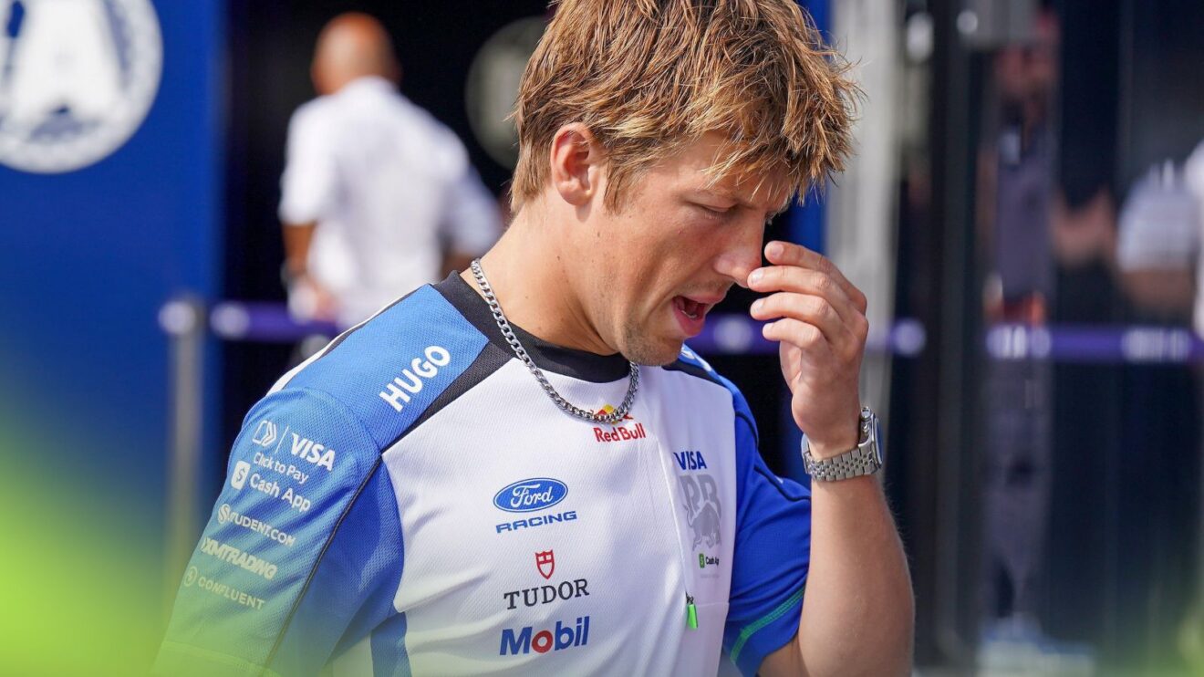 Racing Bulls driver Liam Lawson pictured at the 2026 Belgian Grand Prix
