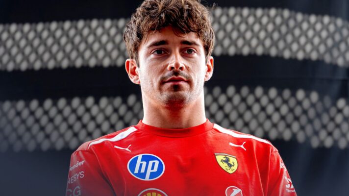 Ferrari driver Charles Leclerc pictured at the 2026 Belgian Grand Prix