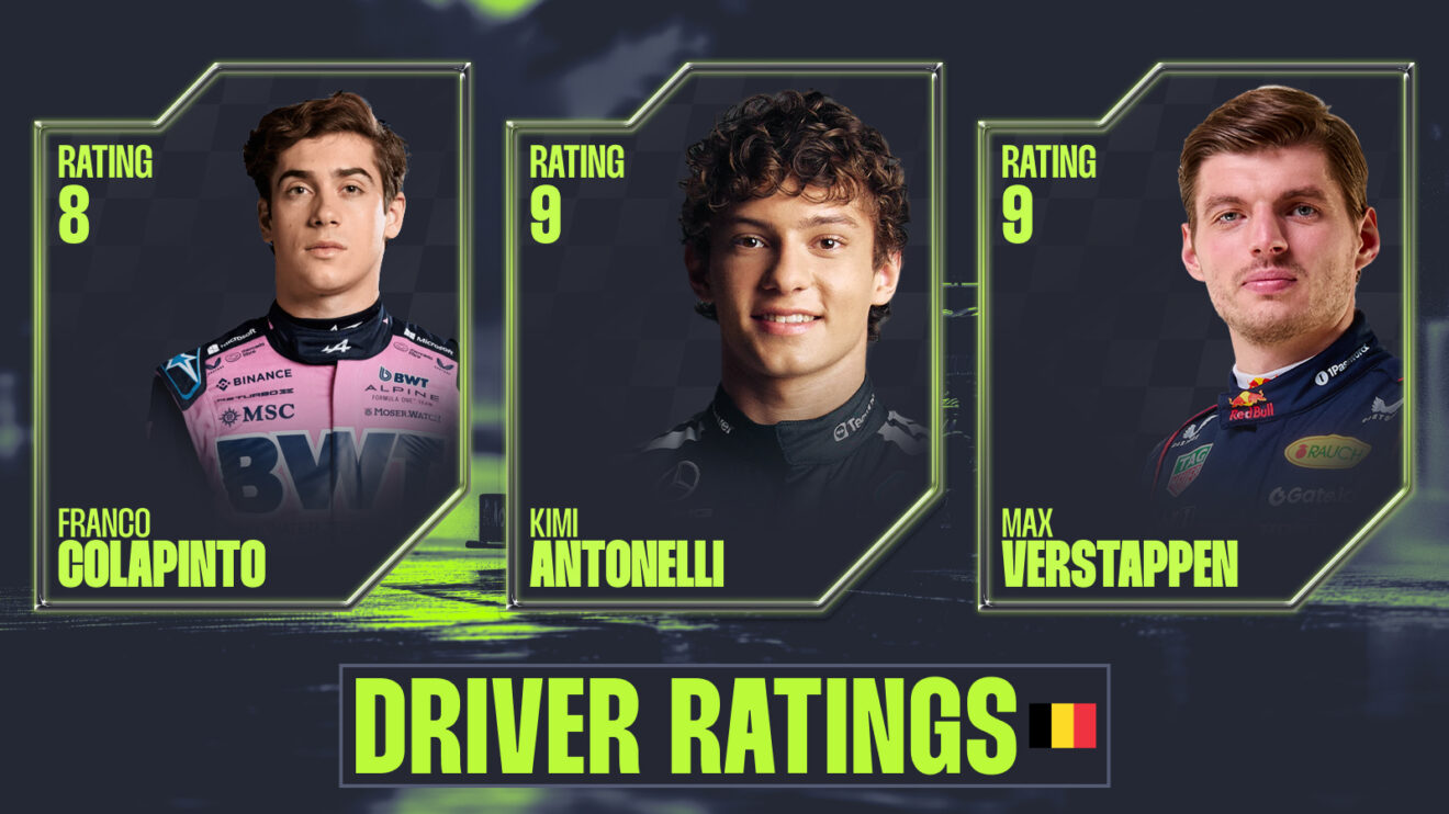 PLanetF1's Belgian GP Driver Ratings are in.