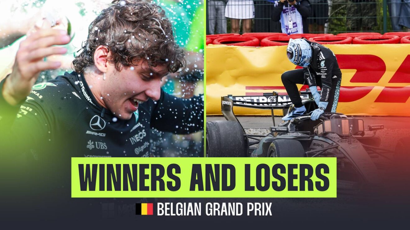 Winners & Losers at the 2026 Belgian Grand Prix.