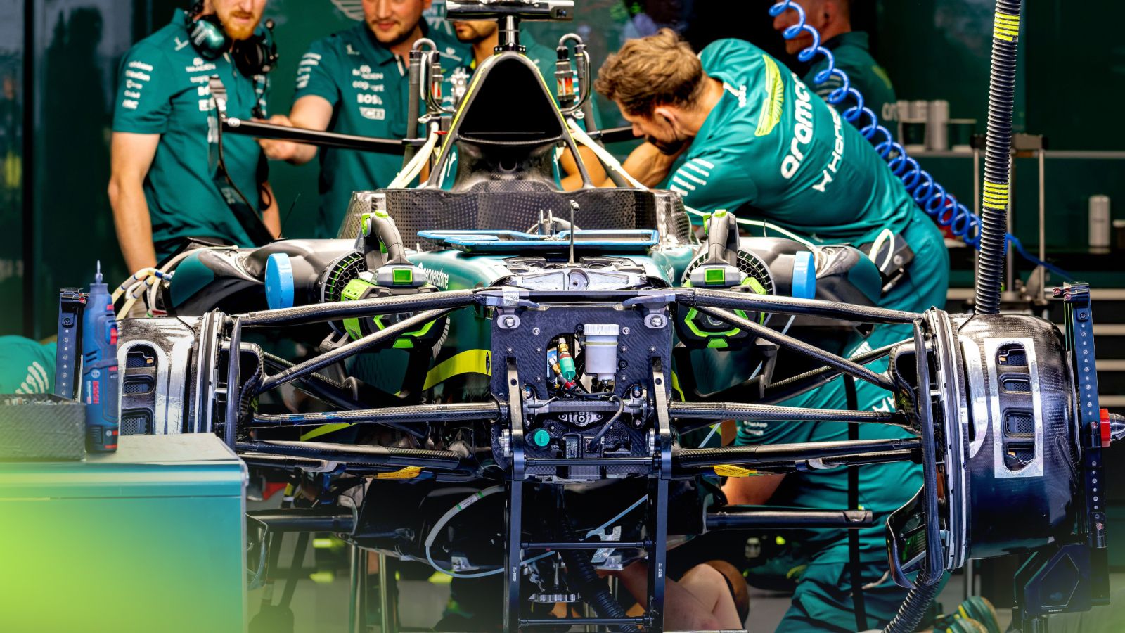 Aston Martin upgrades and extreme Ferrari Macarena wing break cover – roundup