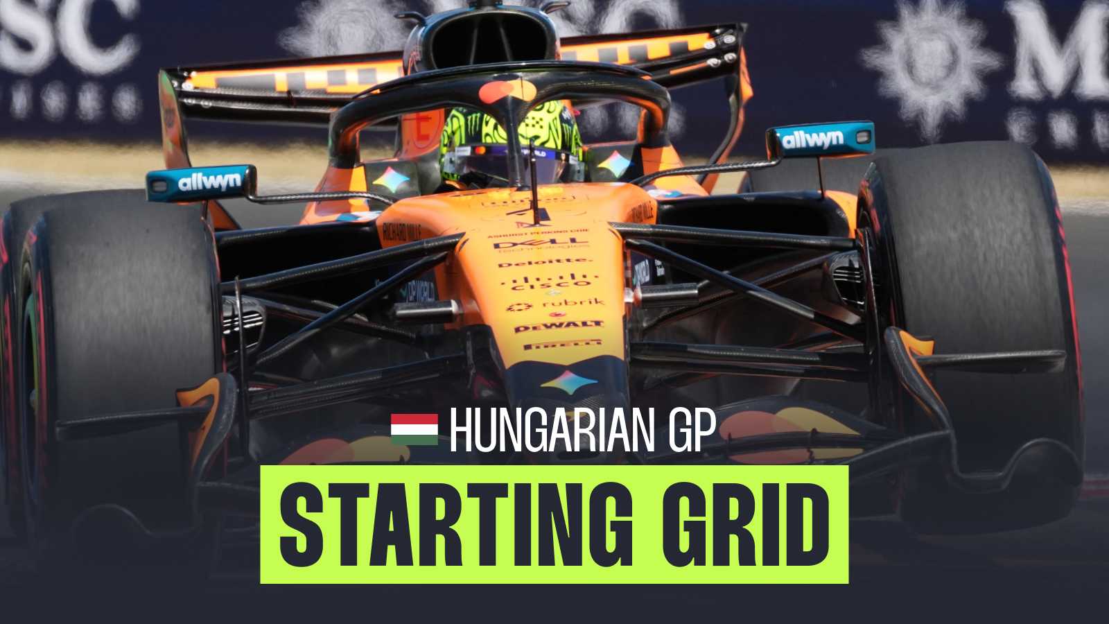 F1 starting grid: What is the grid order for the 2026 Hungarian Grand Prix?