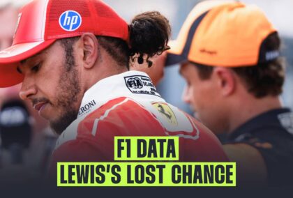 Huge Lewis Hamilton missed opportunity as data confirms clear Ferrari mistake