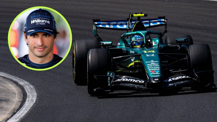 Carlos Sainz is trying to see the positives of Aston Martin's clear step forward with the AMR26 upgrades.
