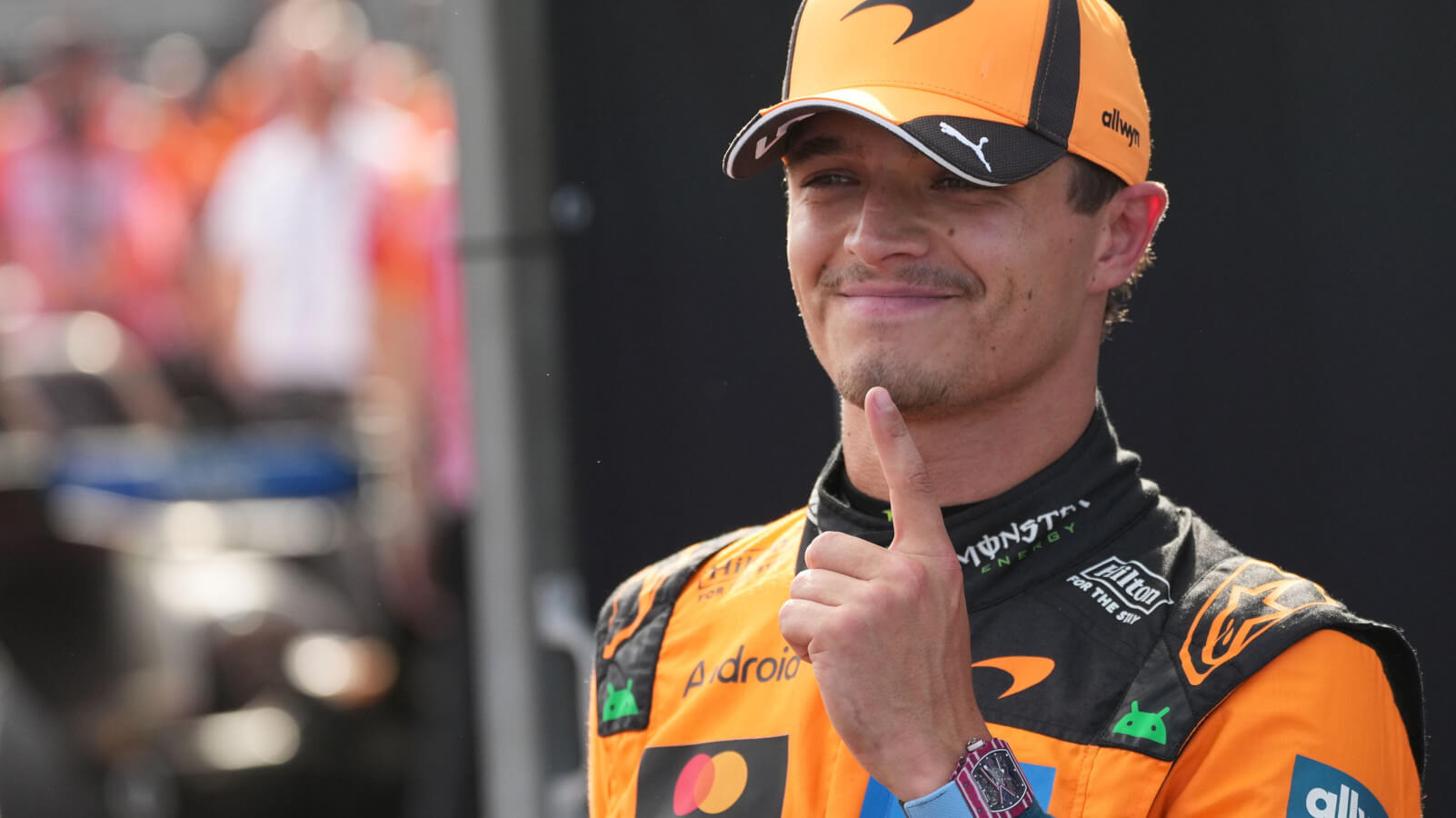 Lando Norris wins in Hungary after McLaren strategy twist, Hamilton penalised