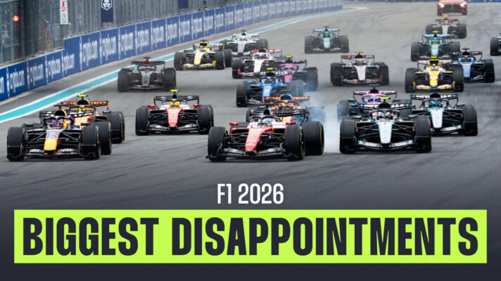 The 5 biggest disappointments from the opening half of the F1 2026 season.