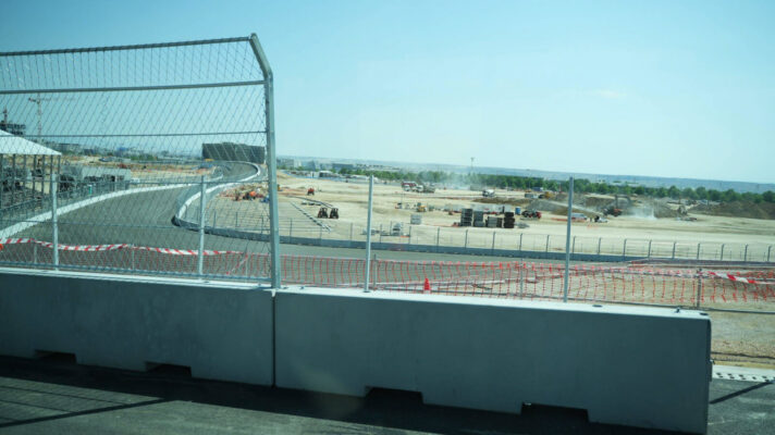 Madring circuit in its final stages of building