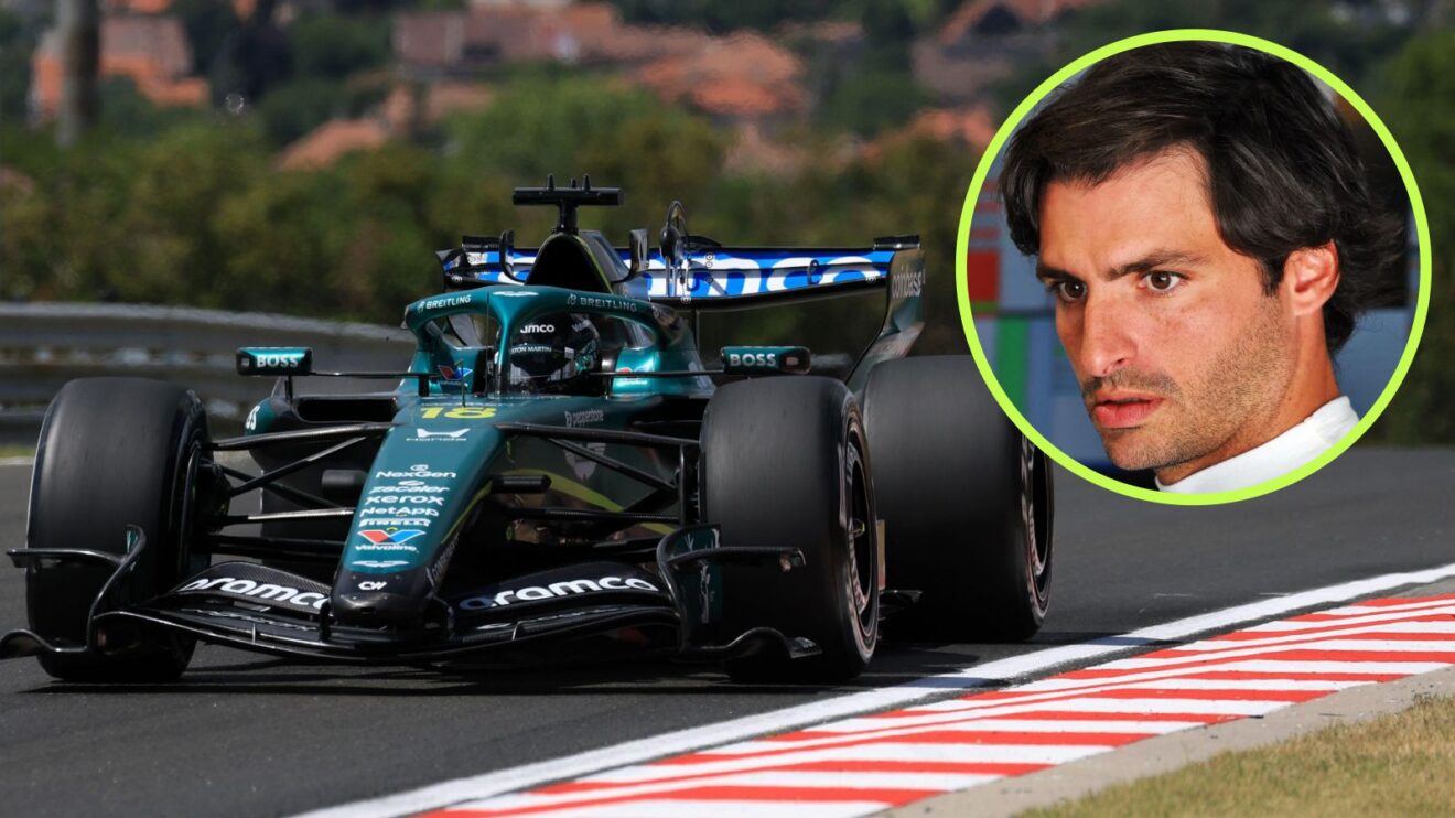 Aston Martin Rejects Sainz Theory of Best Midfield Chassis After Hungary Upgrades