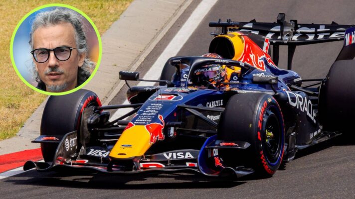 Red Bull's Max Verstappen on track at the 2026 Hungarian Grand Prix.