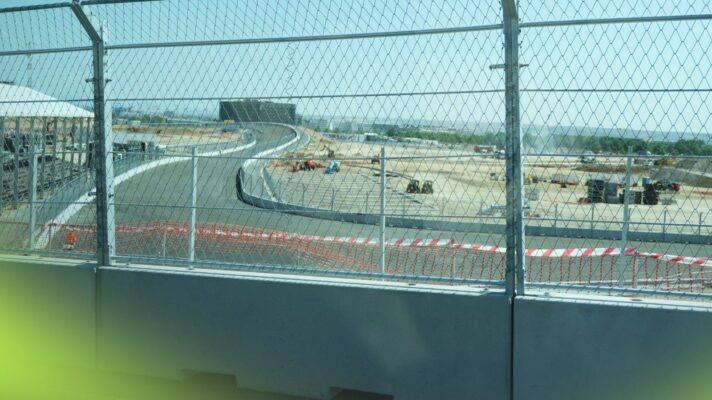 The Madring, the new home of the Spanish Grand Prix, under construction in 2026