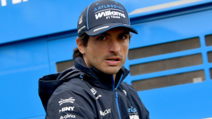 Williams driver Carlos Sainz pictured at the 2026 Belgian Grand Prix