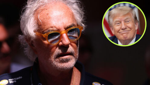 Donald Trump and Flavio Briatore’s forgotten Formula 1 plan that never happened