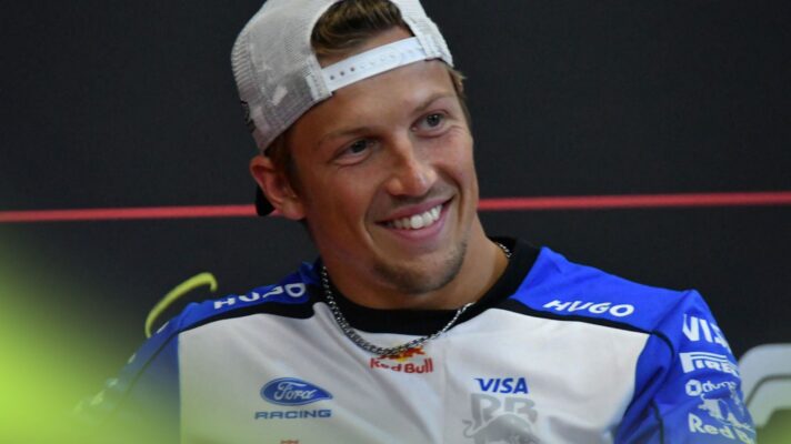 Racing Bulls driver Liam Lawson pictured at the 2026 Belgian Grand Prix