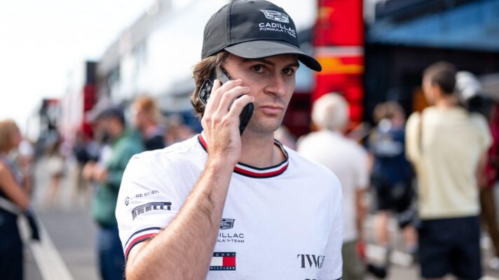 Cadillac F1-backed Colton Herta pictured at the 2026 Hungarian Grand Prix