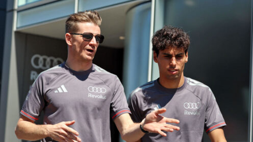 Gabriel Bortoleto shuts down Carlos Sainz speculation over his Audi seat