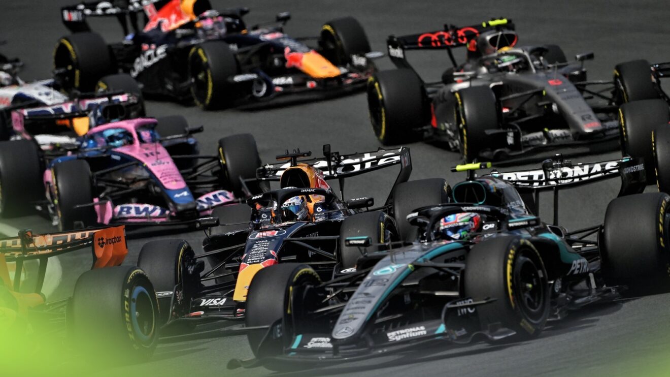 The field at the start of the 2026 Dutch GP.