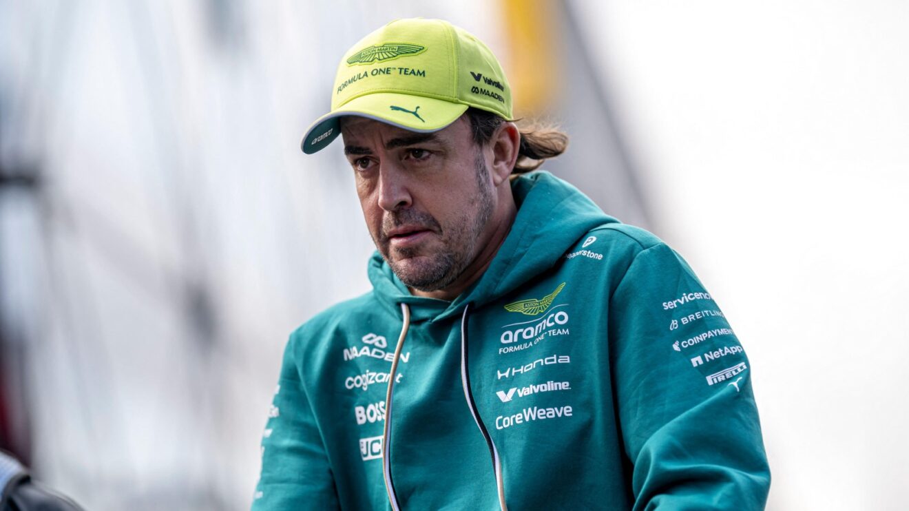 fernando alonso in zandvoort