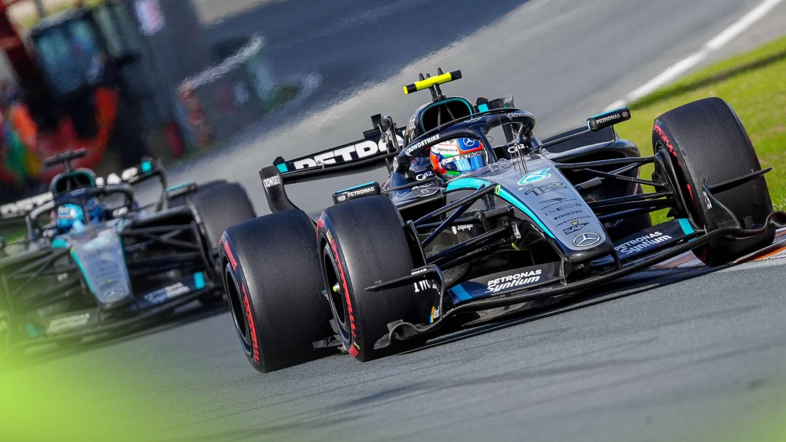 planetf1.com - Thomas Maher - Mercedes explains unusual George Russell team radio at the Dutch GP