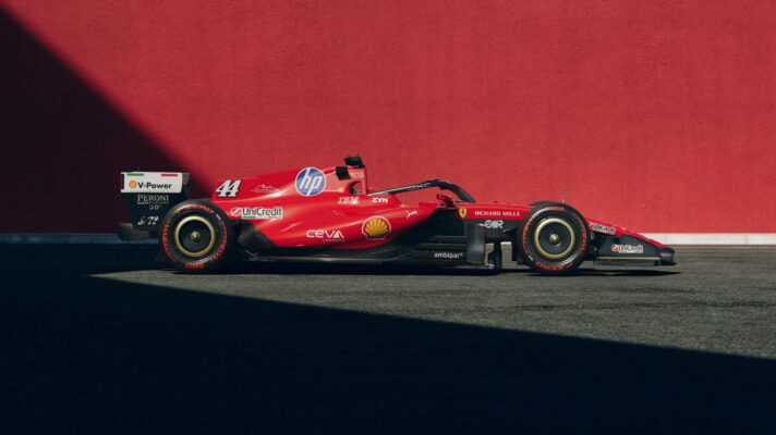 The Ferrari 2026 Italian GP livery, inspired by Michael Schumacher.