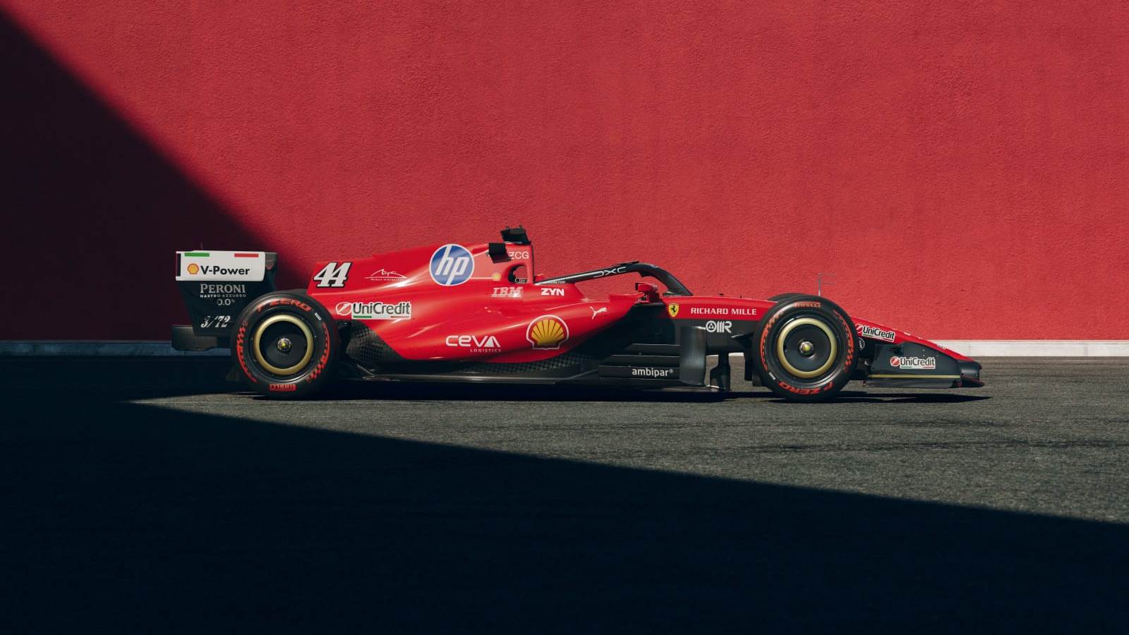 The Ferrari 2026 Italian GP livery, inspired by Michael Schumacher.