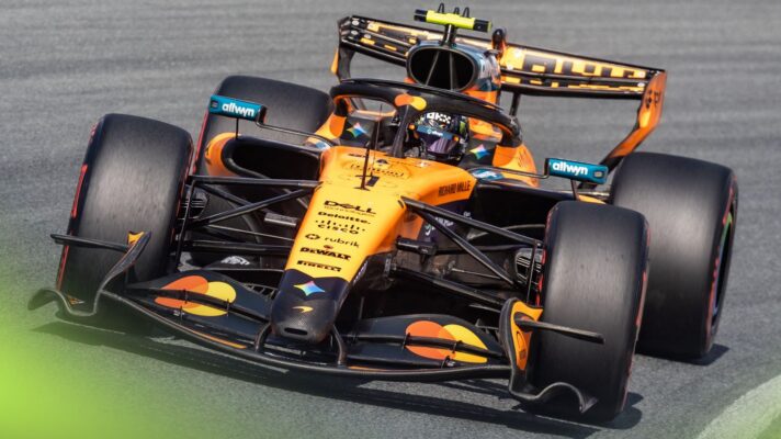 Lando Norris in action for McLaren at the 2026 Dutch Grand Prix