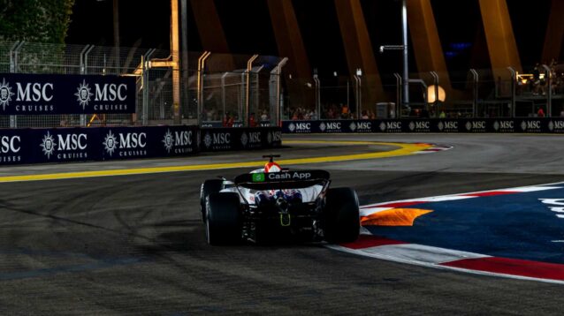 A view of the Marina Bay Circuit, home of the Singapore Grand Prix.