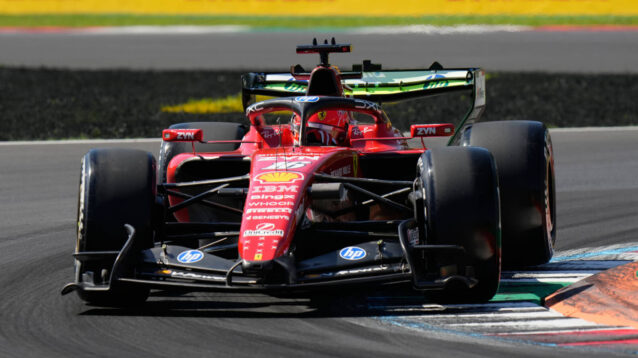 Charles Leclerc lidera 1-2 da Ferrari no FP1 em Monza