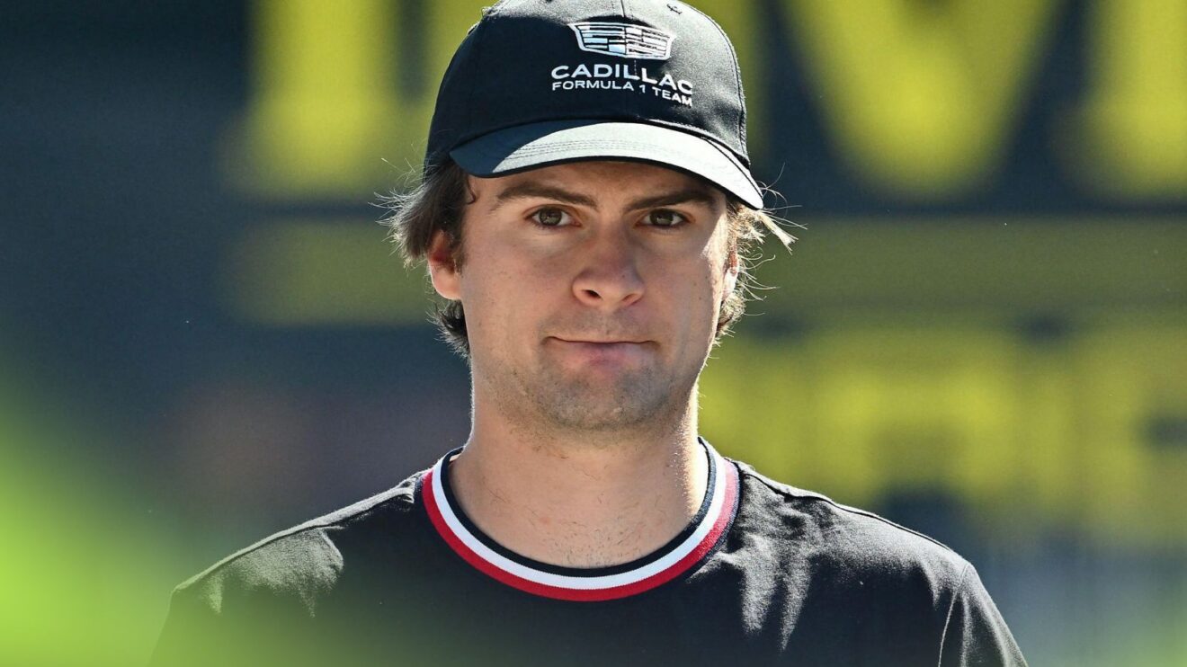 Cadillac-backed Colton Herta pictured at the 2026 Italian Grand Prix