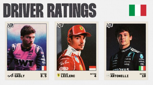 Italian GP driver ratings: Another costly Leclerc mistake and an Antonelli masterclass
