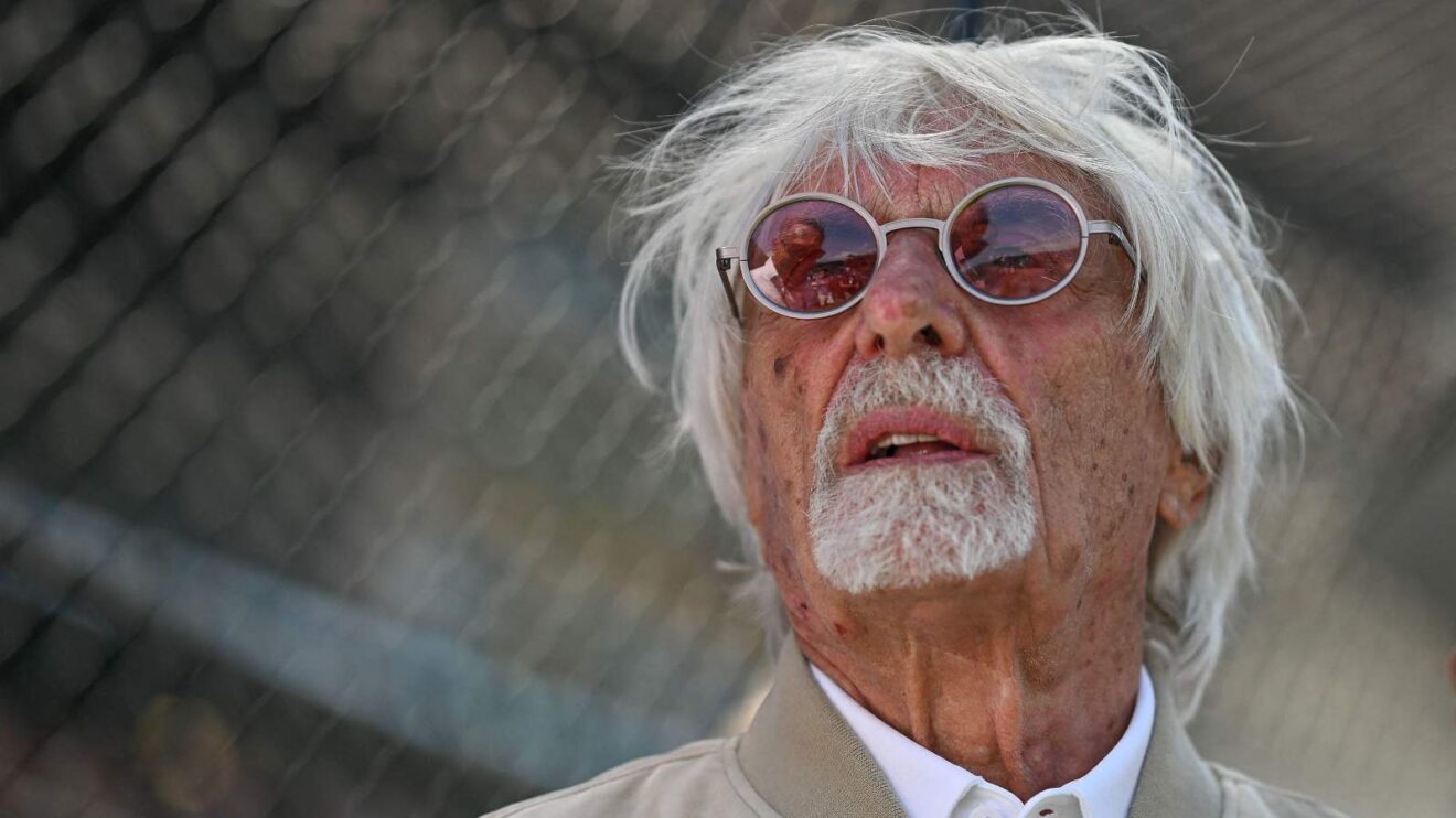 Bernie Ecclestone at the Austrian GP.
