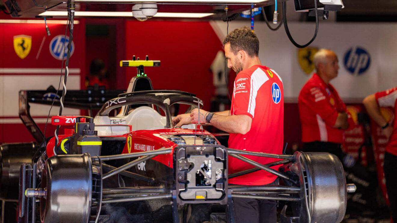 Ferrari working on Lewis Hamilton's SF-26