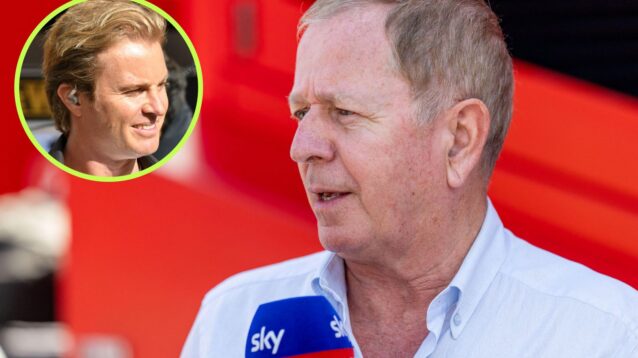 Martin Brundle held FIA stewards talks after Rosberg disagreement