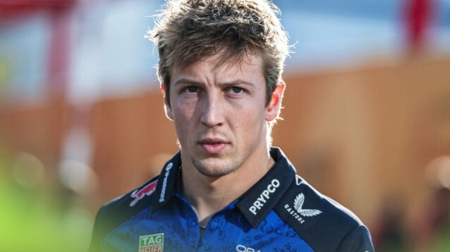 Red Bull driver Liam Lawson pictured at the 2026 Spanish Grand Prix