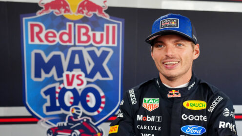 ‘Max v 100’ – Red Bull driver needed just 14 laps to overtake 100 drivers and win showdown