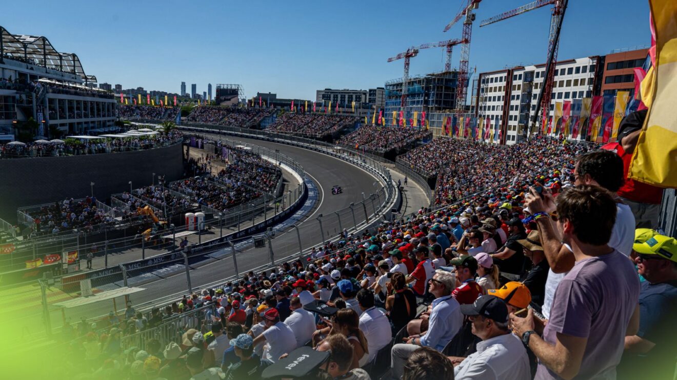 Franco Colapinto, Alpine, on track at the 2026 Spanish Grand Prix