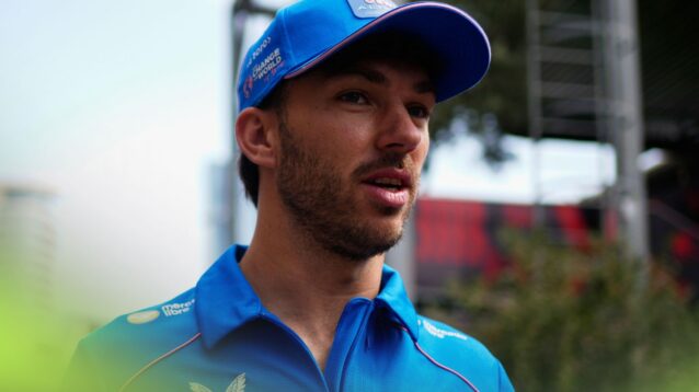 Alpine driver Pierre Gasly pictured at the 2026 Azerbaijan Grand Prix