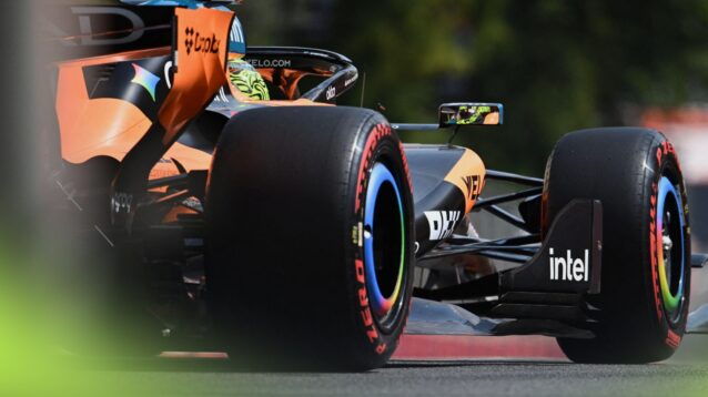 Lando Norris in Azerbaijan for McLaren