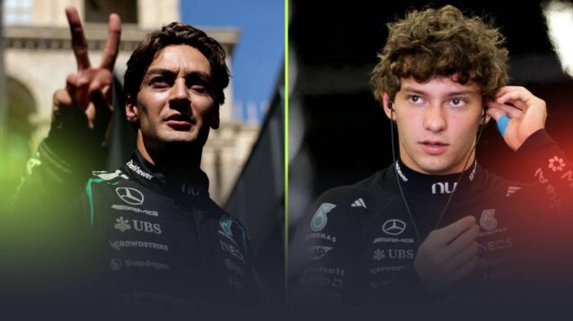 Mercedes' George Russell and Kimi Antonelli each feature on the Winners & Losers list from Azerbaijan Grand Prix qualifying.